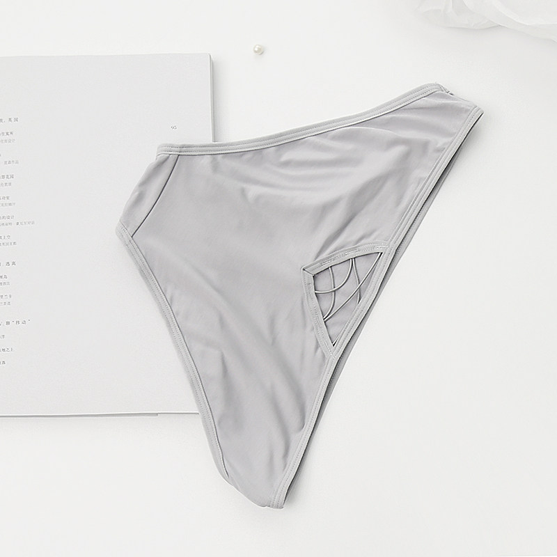 贴身日记轻性感交叉镂空高叉腿显腿长舒适棉质内裤女低腰三角短裤,淘宝优惠券,粉丝福利购,淘宝优惠卷