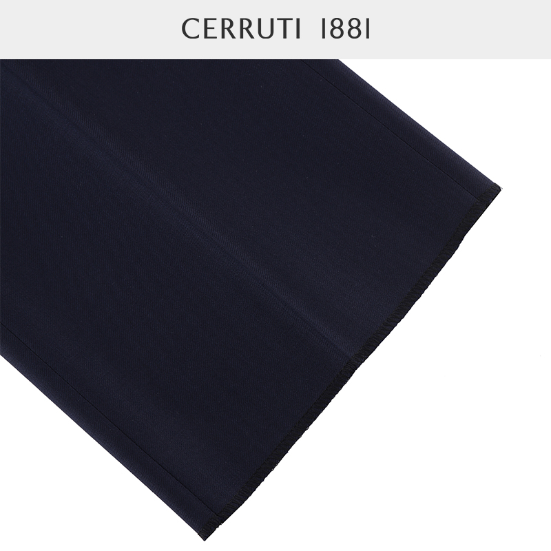 CERRUTI 1881男装秋冬长裤商务休闲纯羊毛西裤男C4635EI041 - 图2