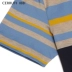CERRUTI 1881 Nam giới kinh doanh mùa hè nam giản dị sọc cotton ngắn tay áo sơ mi c37H9EI261 - Polo áo thun nam có cổ lacoste Polo