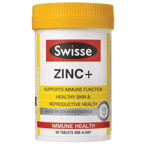 swisse锌片补锌复合维生素ZINC锌元素VC备孕男女成人60/120片 - 图3