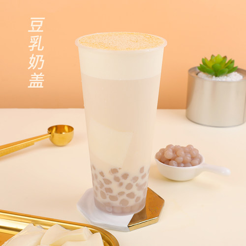 连锁小眷村奶茶店专用绢豆腐奶茶粉豆花布丁粉白玉豆腐风味粉800g - 图1