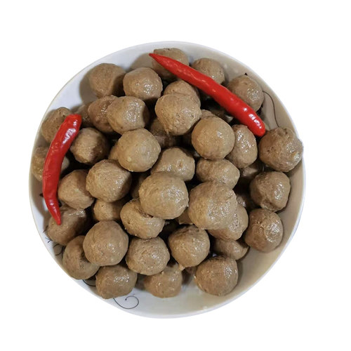 濠美经典牛肉味丸2500g关东煮火锅麻辣烫串串香食材有弹性口感好 - 图1