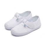 Туфли, детская тканевая белая обувь подходит для мужчин и женщин, спортивная спортивная обувь