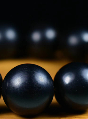 精品收藏级天然纯黑色