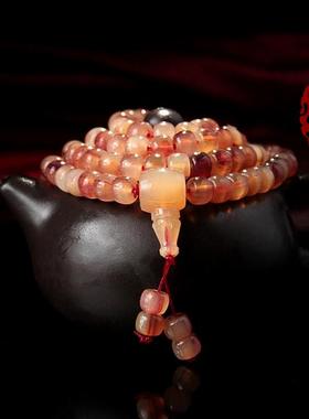 保真文玩天然佛珠手串项链