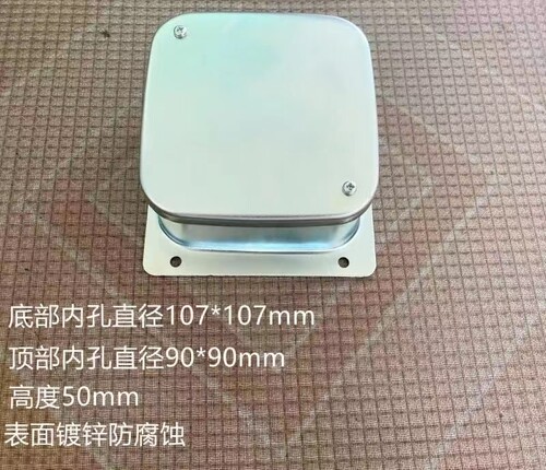 喷漆房观察口烤漆房专用配件防爆60mm铸钢防爆口废气检测口取样口 - 图2