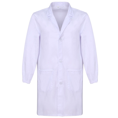 Lilei White Coat Foid Factory Рабочая одежда пыль -защищенная пищевая заводская фабрика мастерская мастерская лабораторная лабораторная лабораторная лаборатория