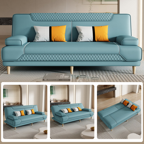 Multifunctional folding sofa bed dual use