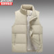 Hengyuanxiang down vest thickened model plus size stand collar