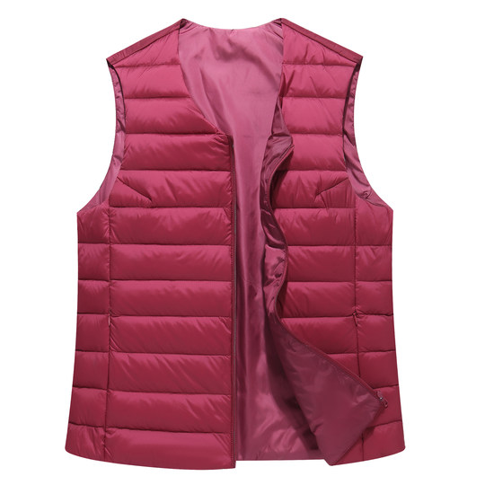 Hengyuanxiang zipper versatile standard round collar white duck down