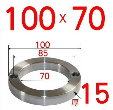 模具定位圈定位环 法兰A型大孔定位环100*70*15/20/25 125*90*15 - 图3