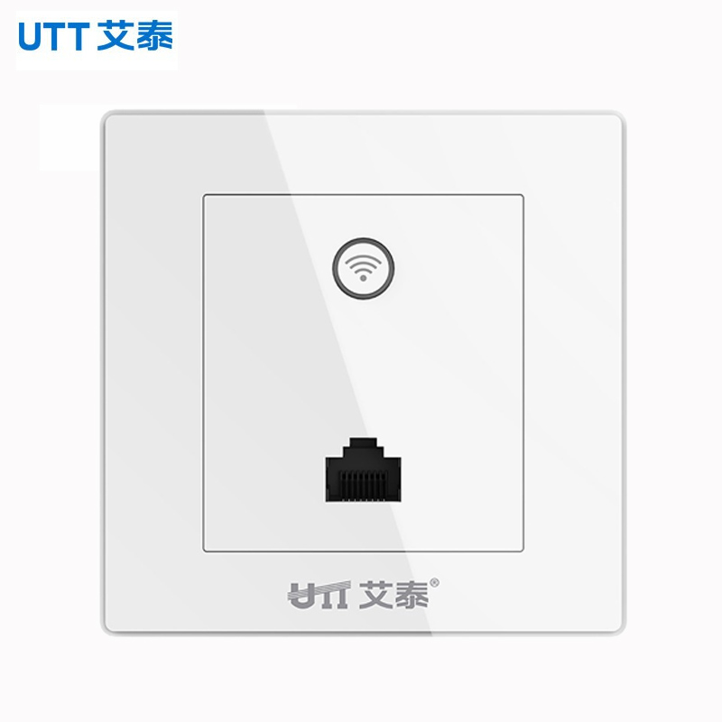 UTT/艾泰 WS50N 300M入墙式86面板无线AP接入点WIFI POE供电 瘦AP 集中管理无缝漫游酒店WIFI高通 - 图3