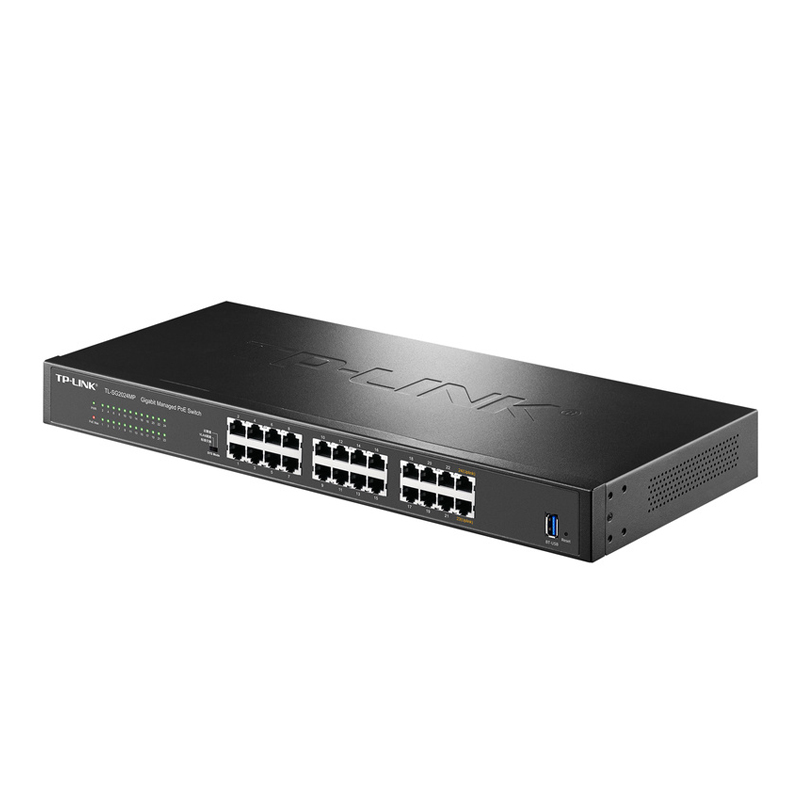 【专票】普联/TP-LINK TL-SG2024MP 24口全千兆Web网管PoE网络交换机 tplink商用企业监控安防交换器分线器 - 图3