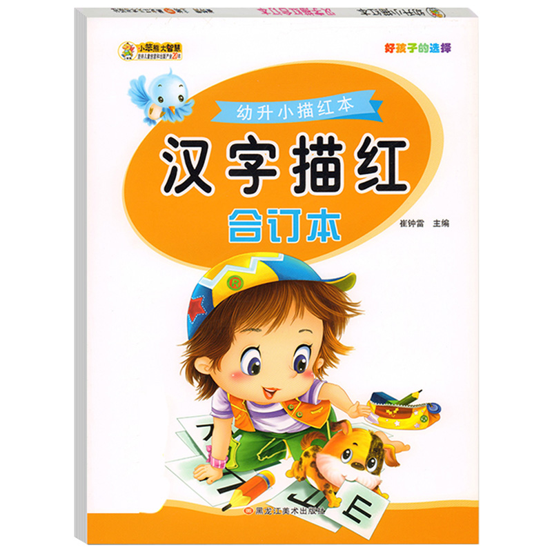 汉字描红本全套幼儿园学前班练字本幼小衔接一日一练大班升一年级认字基础识字儿童笔画笔顺练字帖幼升小入学准备书籍教材练习册TY - 图0