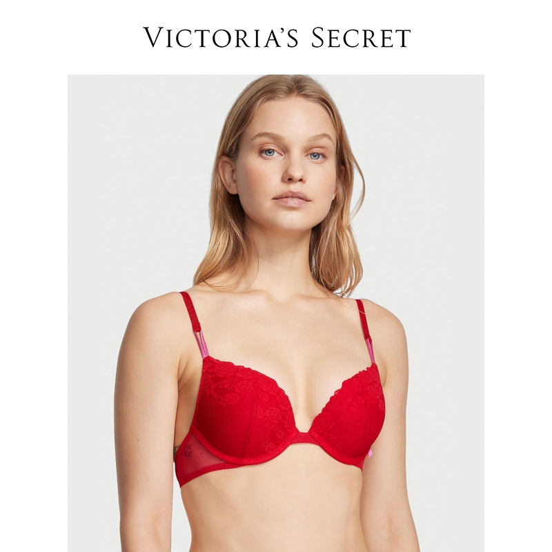 Victoria’s Secret 维多利亚的秘密 花漾蕾丝性感文胸*2件 168包邮（84元/件）多款任选