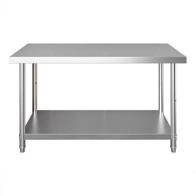 Extra thick stainless steel workbench hotel operating bench rack