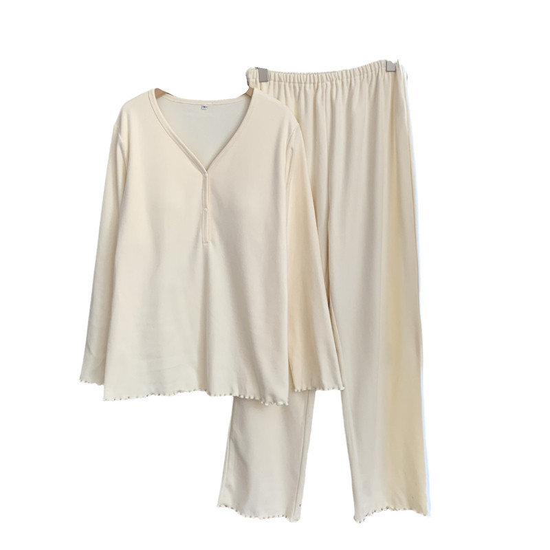 带胸垫秋衣秋裤套装月子秋冬打底德绒孕妇睡衣产后哺乳产妇待产服,淘宝优惠券,粉丝福利购,淘宝优惠卷