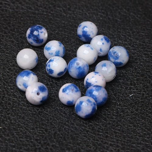 Бусины, украшение-шарик, плетеный браслет из бисера ручной работы, ожерелье, аксессуар