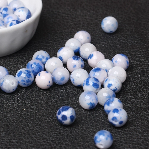 Бусины, украшение-шарик, плетеный браслет из бисера ручной работы, ожерелье, аксессуар