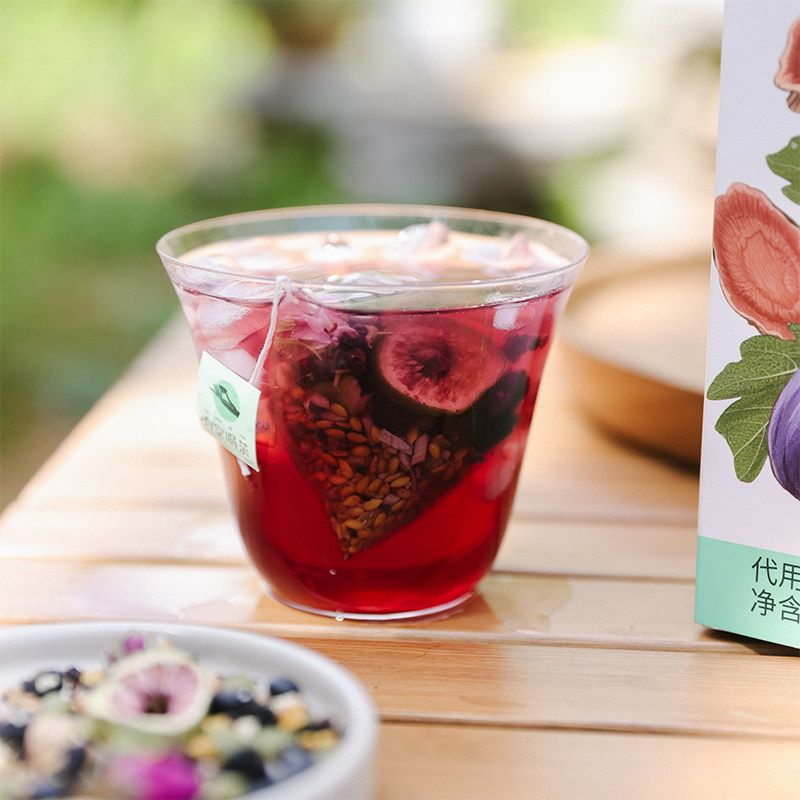 乐作｜黄芪/红参亚麻籽无花果茶 种子茶清润甘甜茶汤清澈女性茶饮,淘宝优惠券,粉丝福利购,淘宝优惠卷