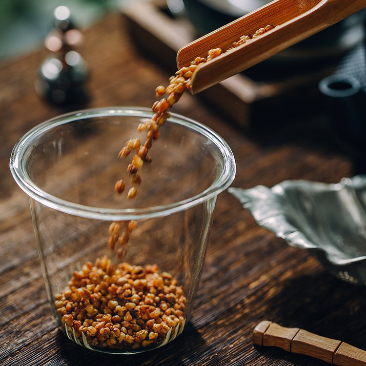 乐作｜黑苦荞原粒茶(爆米花香)全胚型大凉山健康茶饮260克瓶装,淘宝优惠券,粉丝福利购,淘宝优惠卷