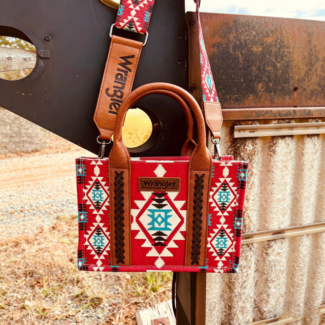 Western Denim Retro Crossbody Shoulder Canvas Handbag