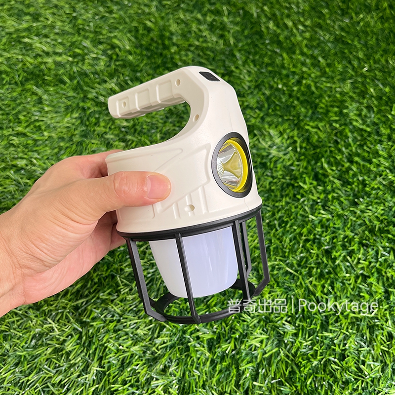 户外苾入！可给手机充电！日单太阳能超亮便携挂灯露营灯帐篷灯 - 图3