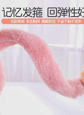 Solid Color Soft Plush Ear Warmer Winter Warm Earmuffs耳罩冬