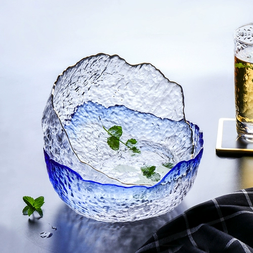Aier Gools Fruit Pan Nordic ins ins phnom penh glass salad bowl Японская творческая современная гостиная дом