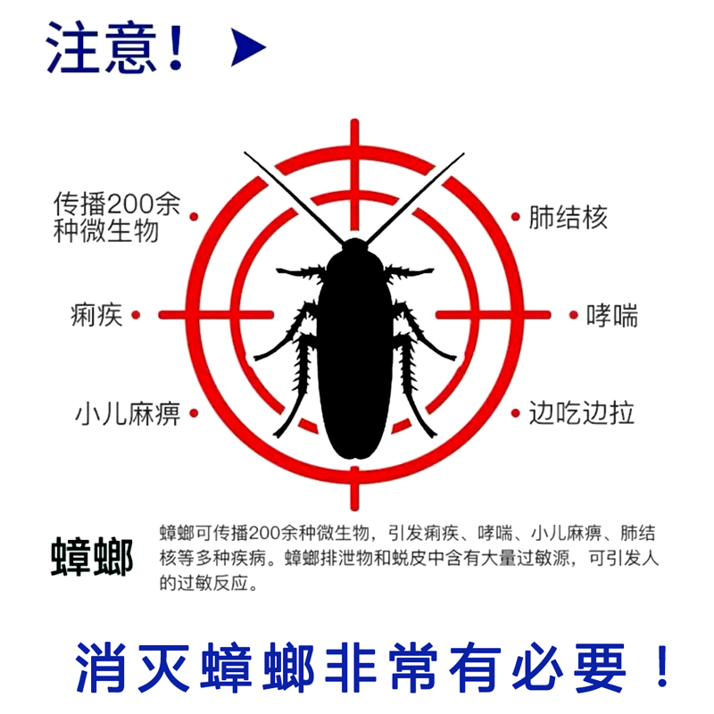 北京专业上门除蟑螂灭鼠灭虫消杀臭虫灭蟑螂药家用无毒全窝端包年 - 图1