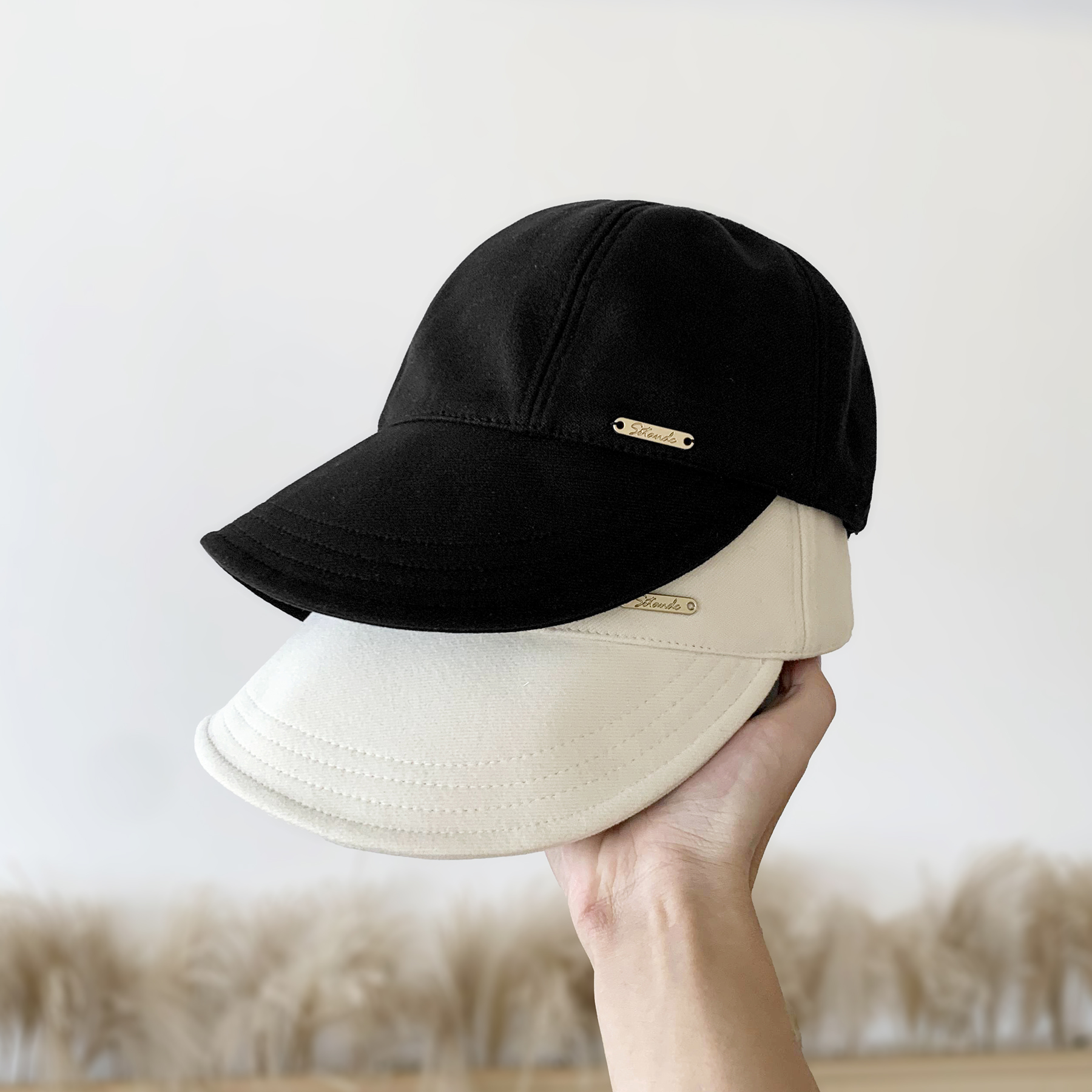 韩版显脸小毛呢帽子女秋冬明星同款百搭宽檐鸭舌帽复古休闲渔夫帽