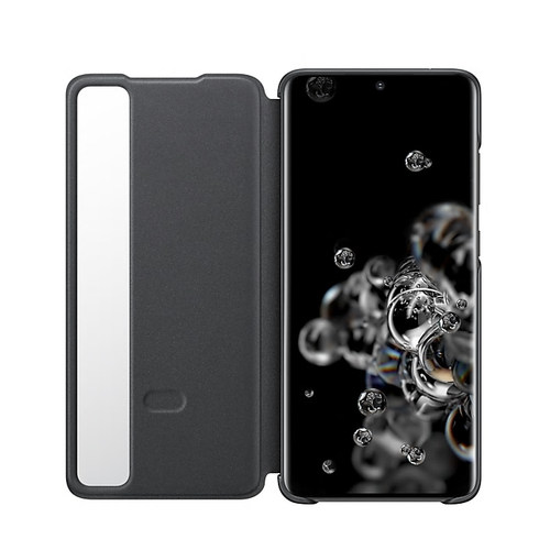 三星S20Ultra手机壳原装S20+镜面保护套翻盖s20FE智能皮套5G原厂 - 图2