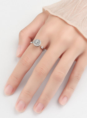 名匠工坊开口戒指轻奢可旋转