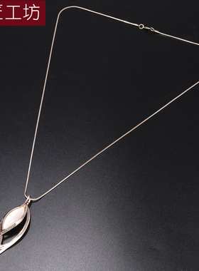 长款百搭秋冬季高端大气风毛衣链