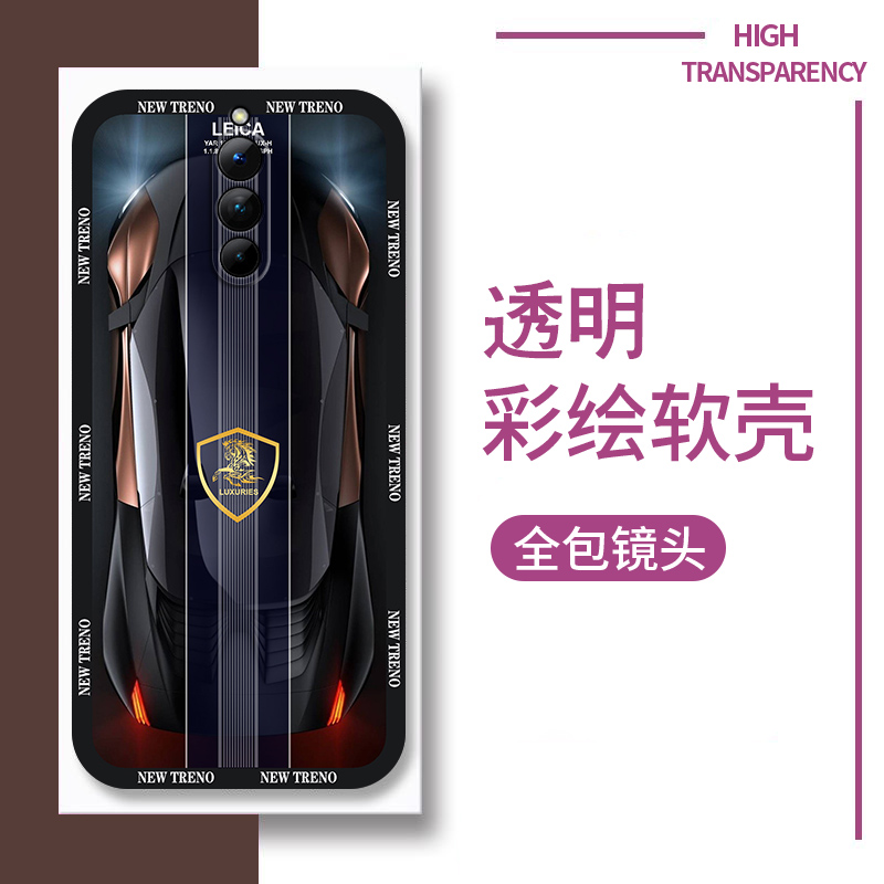 适用于红魔8pro手机壳8pro+卡通8spro +透明6s pro软壳防摔5g时尚简约红魔3/mars网红新款潮流情侣定制保护套 - 图1