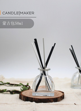 挥发液玻璃瓶精油干花藤条香薰