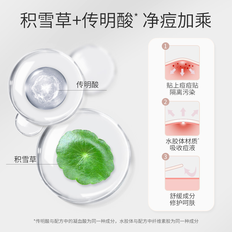振德痘痘修復隱形凈痘貼痘印痘痕可上妝遮瑕遮蓋日夜綜合36貼_ZD振德旗艦店_美容護膚_美體_精油