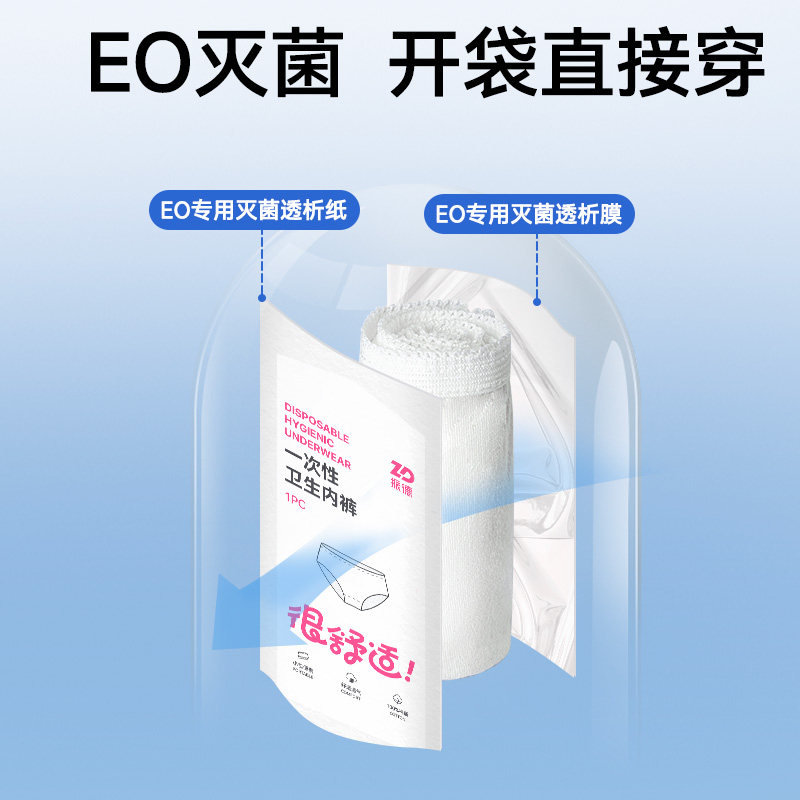 Zhende disposable underwear individually packaged