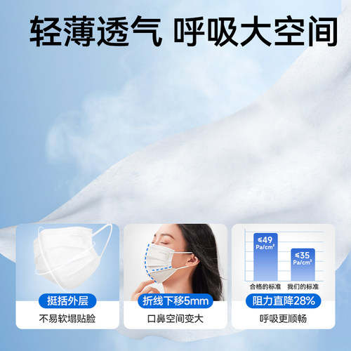 振德医用外科口罩一次性医疗灭菌独立包装成人儿童正品官方旗舰店 - 图0