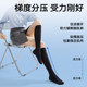 Zhende elastic socks stepped gradient pressure sports socks non-slip summer beautiful legs slimming comfortable mid-tube calf socks for pregnant women