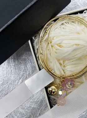 韩国手工三生三世金属小圆珠手链