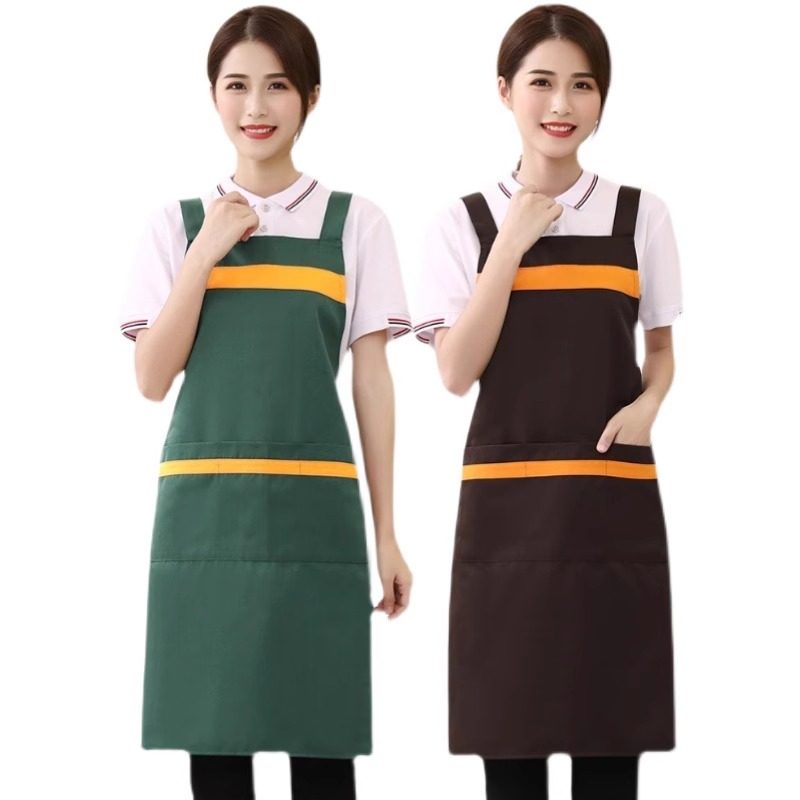 （10条装）防水围裙定制餐饮专用logo印字服务员超市工作服印制女,淘宝优惠券,粉丝福利购,淘宝优惠卷