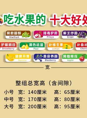 网红水果店装饰摆件用品大全布置
