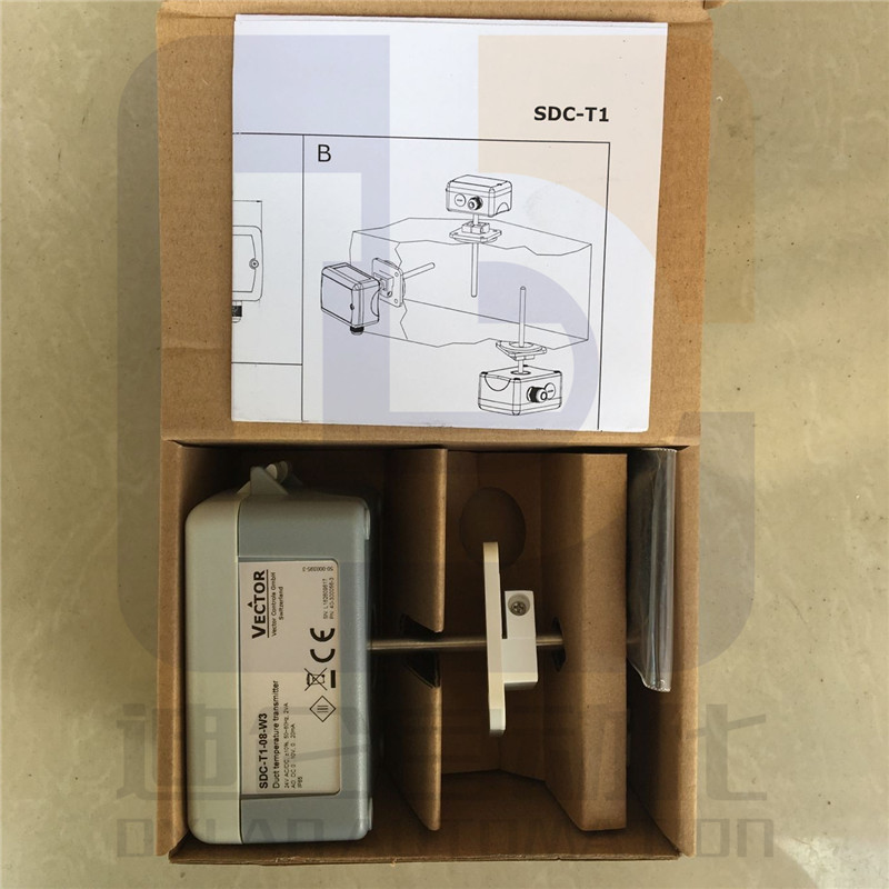 VECTOR伟拓 SDC-T1-08 模拟量水管温度传感器 侵入式温度变送器 - 图3