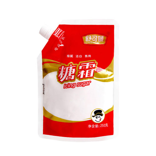 舒可曼糖霜250g装饰糖粉蛋糕饼干曲奇面包原料螺旋封口烘焙原料 - 图3