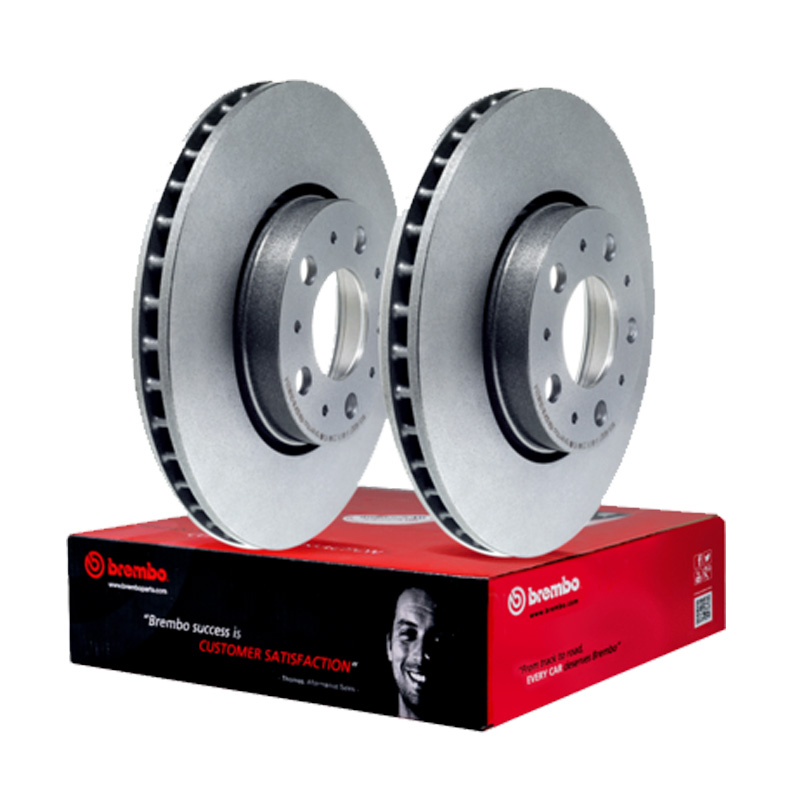 brembo布雷博09.B266.11前刹车盘适用于楼兰英菲尼迪G25 G37 EX25-图0