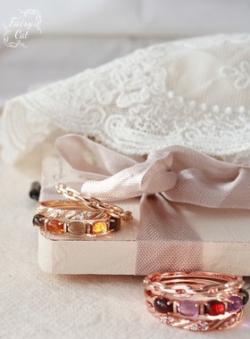 定制日本同款天然黄水晶Fairy