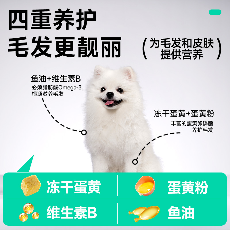 凯锐思狗粮博美专用通用犬粮小型犬博美专用粮40斤