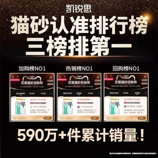 Kairis 98% deodorized tapioca tofu cat litter