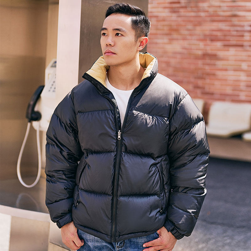 AlphaGym 90白鸭绒羽绒服300g绒冬季加厚保暖宽松面包服外套夹克,淘宝优惠券,粉丝福利购,淘宝优惠卷